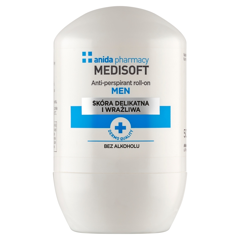 Anida Medisoft MEN  antyperspirant do skóry delikatnej i wrażliwej, 50 ml