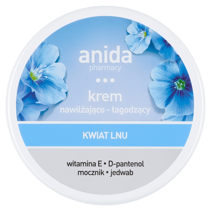 Anida Kwiat Lnu krem nawilżająco-łagodzących, 125 ml
