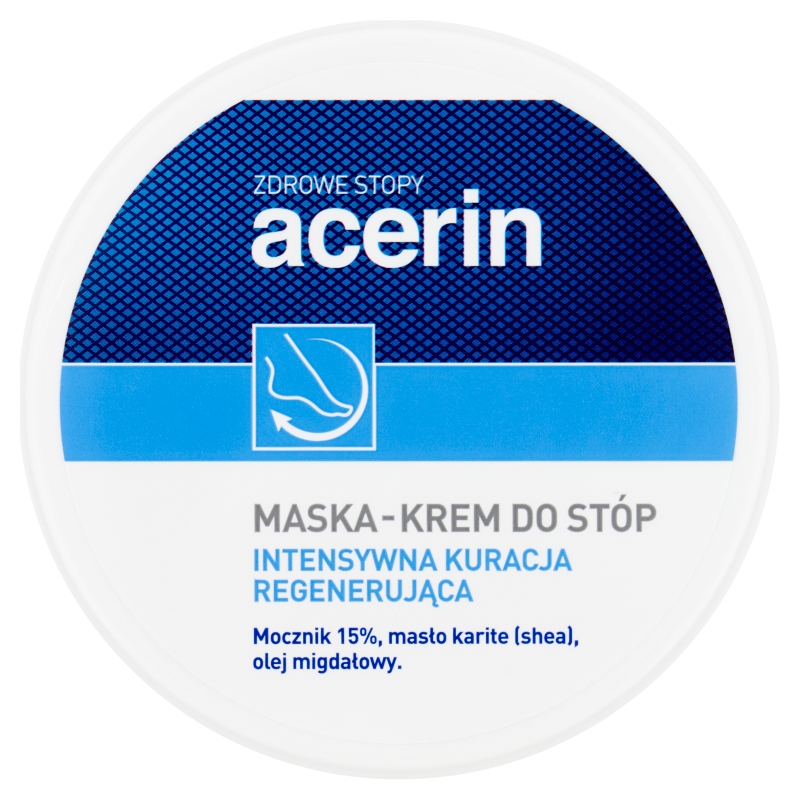 Acerin Zdrowe Stopy maska intensywnie regeneracyjna do stóp, 125 ml
