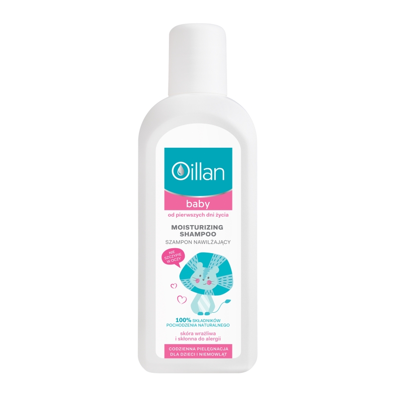 Oillan Baby, szampon nawilżający dla dzieci od pierwszych dni życia, 200 ml