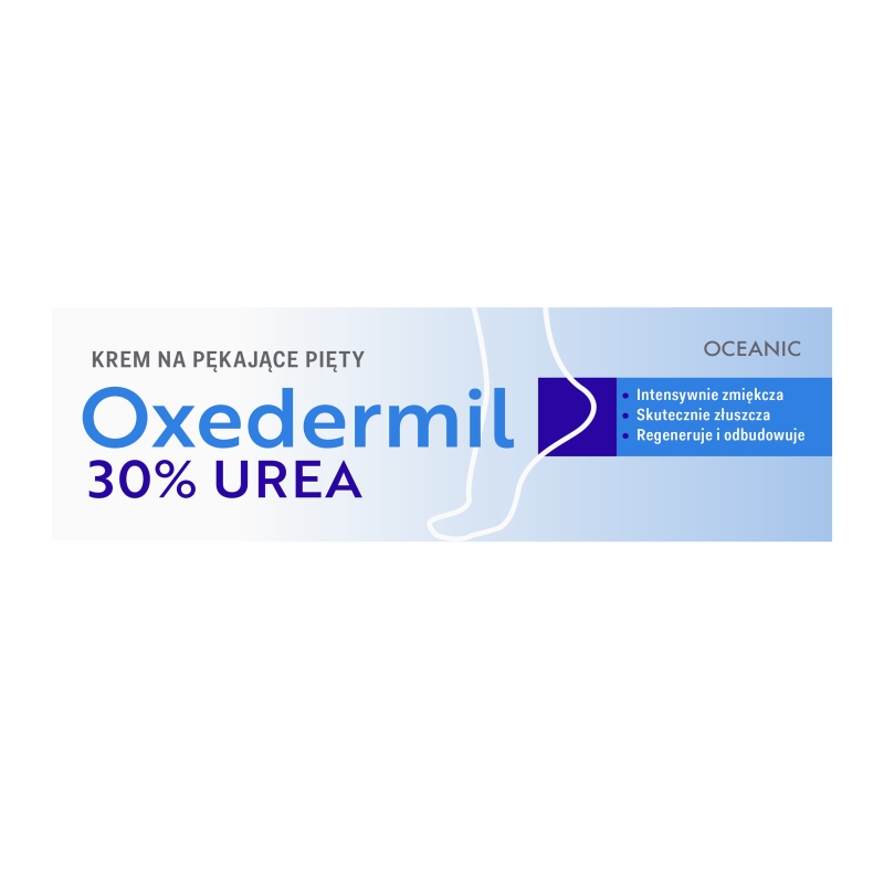 OXEDERMIL Krem  na pękające pięty, 50 ml
