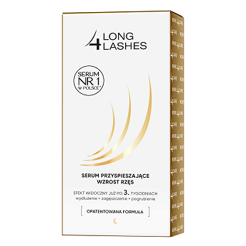 Long 4 Lashes, serum przyśpieszające wzrost rzęs, 3 ml