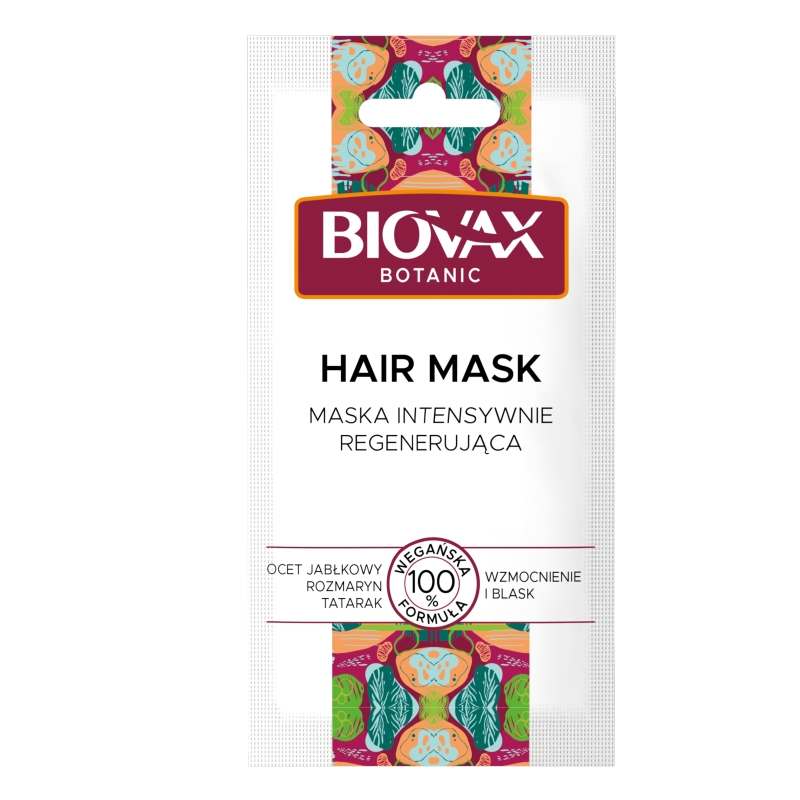 L'BIOTICA Biovax Botanic, maska intensywnie regenerująca, 20 ml — Składniki i ocena