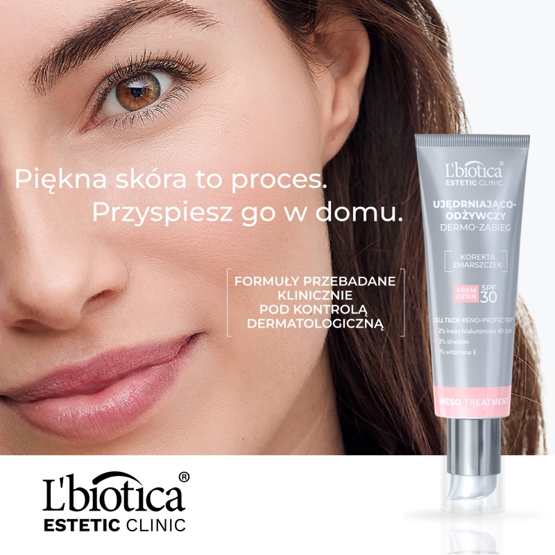 L'biotica Dermo-zabieg, krem ujędrniająco-odżywczy na dzień, SPF 30, 35 ml