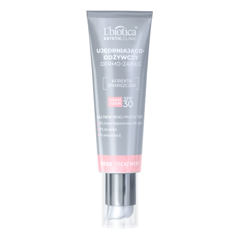L'biotica Dermo-zabieg, krem ujędrniająco-odżywczy na dzień, SPF 30, 35 ml