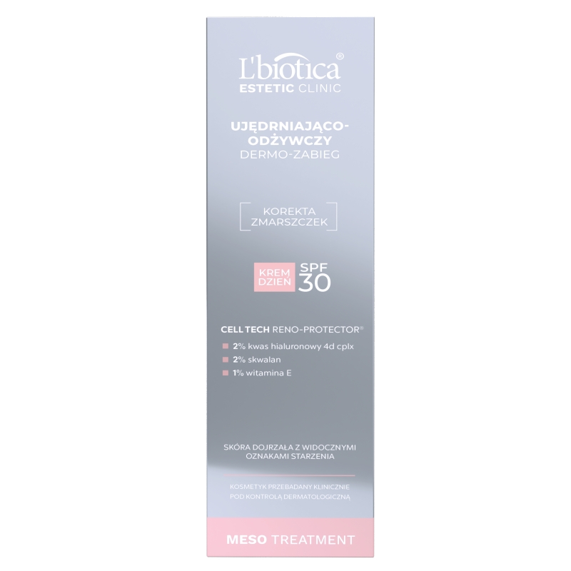L'biotica Dermo-zabieg, krem ujędrniająco-odżywczy na dzień, SPF 30, 35 ml