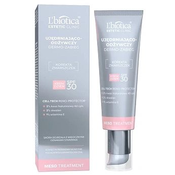 L'biotica Dermo-zabieg, krem ujędrniająco-odżywczy na dzień, SPF 30, 35 ml