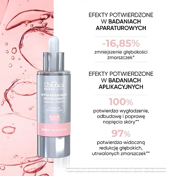L'biotica Dermo-zabieg, serum wygładzająco-modelujące na noc, 30 ml
