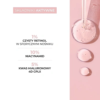 L'biotica Dermo-zabieg, serum wygładzająco-modelujące na noc, 30 ml