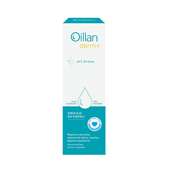 Oillan derm +, emulsja do kąpieli, 200 ml