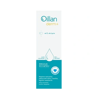 Oillan derm +, emulsja do kąpieli, 200 ml