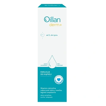 Oillan derm +, emulsja do kąpieli, 400 ml