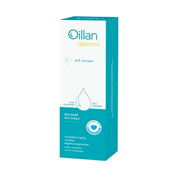 Oillan derm +, balsam do ciała, 200 ml