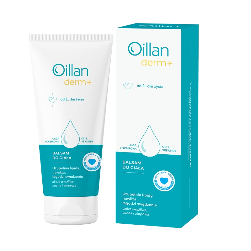 Oillan derm +, balsam do ciała, 200 ml