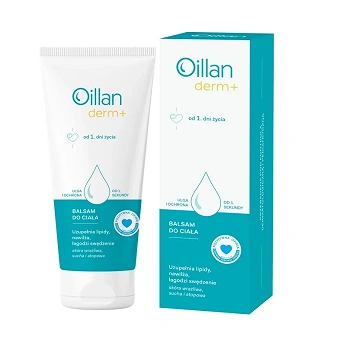 Oillan derm +, balsam do ciała, 200 ml