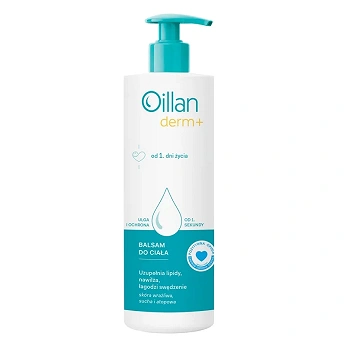 Oillan derm +, balsam do ciała, 400 ml