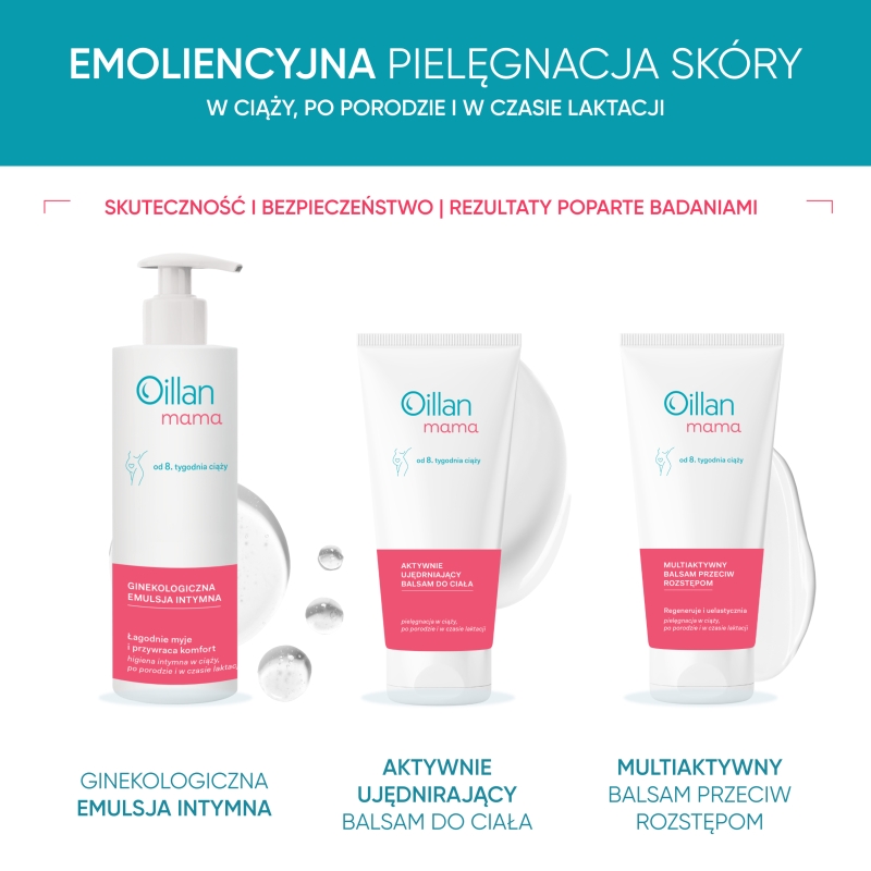 Oillan mama, balsam multiaktywny przeciw rozstępom, 200 ml