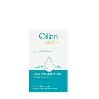 OILLAN Derm+, mydło natłuszczające, 100 g