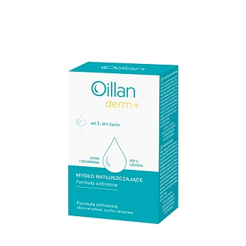 OILLAN Derm+, mydło natłuszczające, 100 g