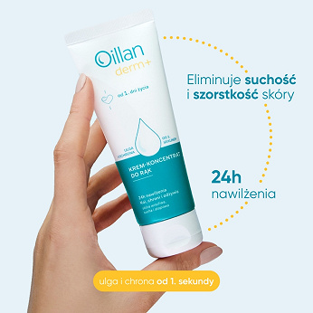 Oillan derm +, Krem-koncentrat do rąk, 75 ml