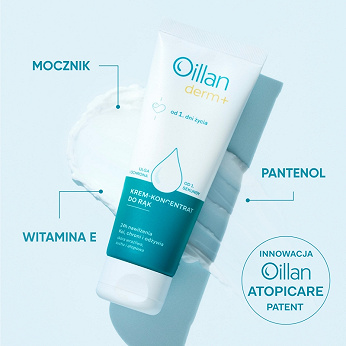 Oillan derm +, Krem-koncentrat do rąk, 75 ml
