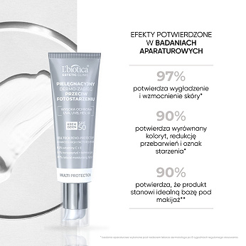 L'biotica Dermo-zabieg, krem na dzień przeciw fotostarzeniu, SPF 50, 35 ml