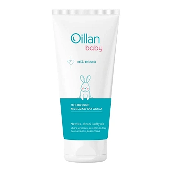 Oillan baby, mleczko ochronne do ciała, 200 ml