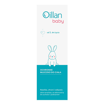 Oillan baby, mleczko ochronne do ciała, 200 ml