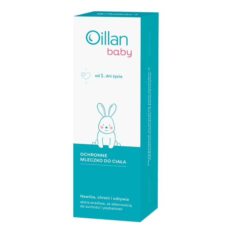 Oillan baby, mleczko ochronne do ciała, 200 ml