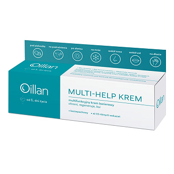 Oillan Multi-Help, krem barierowy, multifunkcyjny, 50 ml