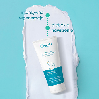 Oillan, dermo-krem nawilżający, 200 ml
