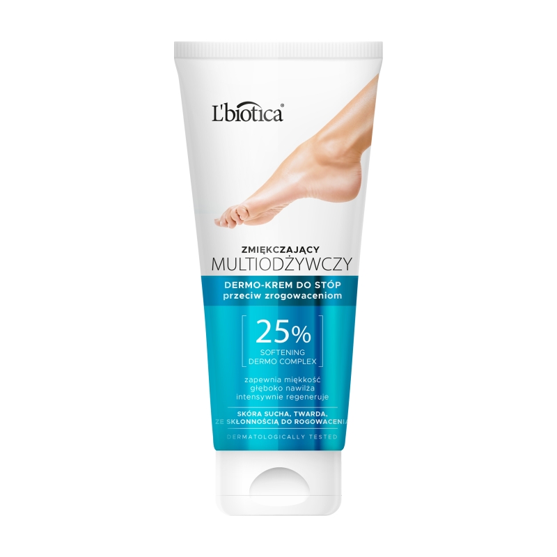 L'Biotica Home Spa, dermo-krem do stóp przeciw zrogowaceniom, 100 ml