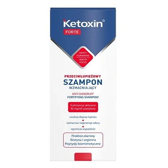 Ketoxin Forte, szampon przeciwłupieżowy, 200 ml