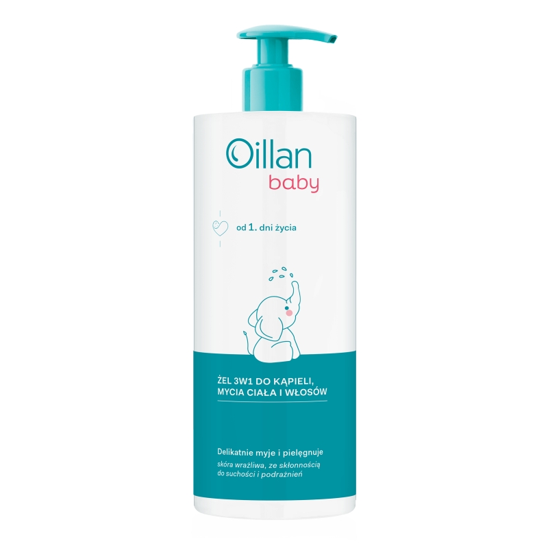 Oillan Baby  żel 3w1, 750 ml