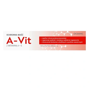 A-Vit, maść ochronna z witaminą A + E, 25 g