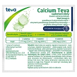Calcium Teva tabletki musujące ze składnikami uzupełniającymi dietę w wapń, 14 szt.