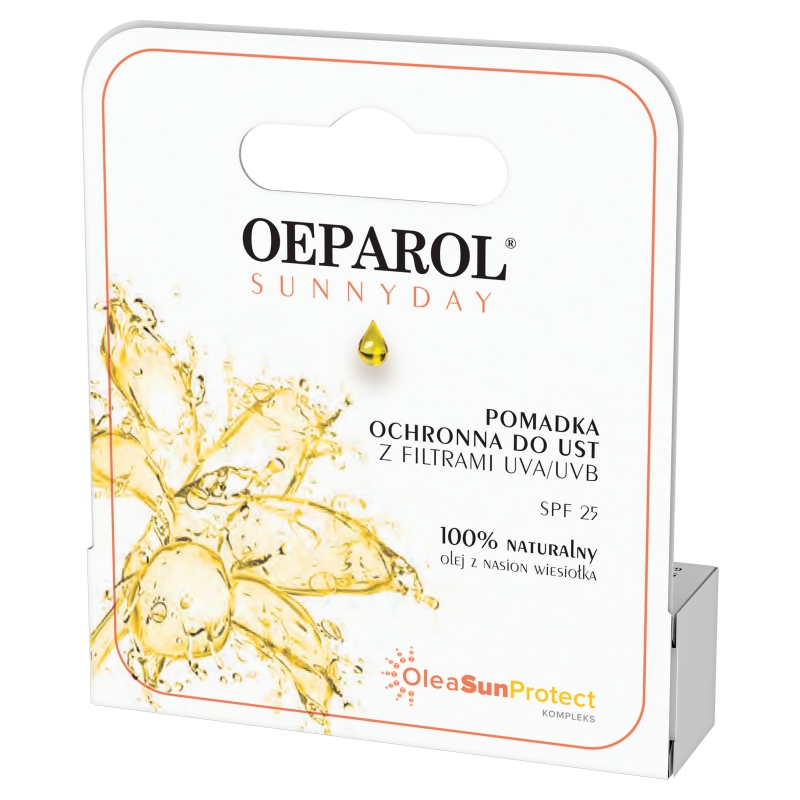 Oeparol Sunnyday , pomadka ochronna do ust z filtrami UVA/UVB SPF 25, 1 szt.