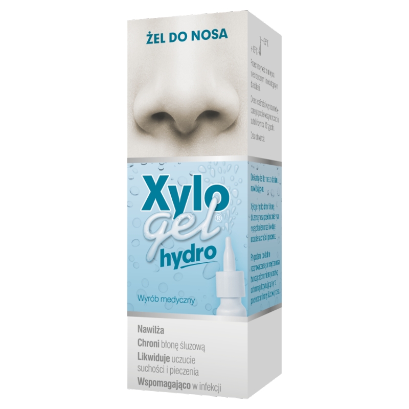 Xylogel Hydro, żel nawilżający do nosa, 10 g