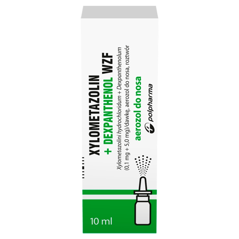 Xylometazolin + Dexpanthenol WZF, spray do nosa, 10 ml