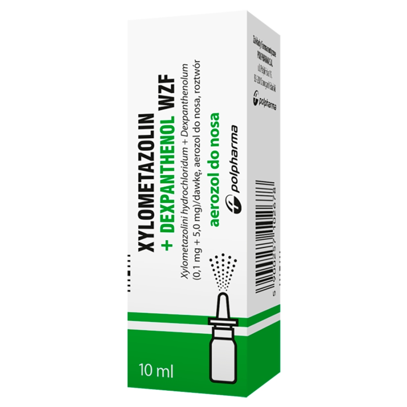 Xylometazolin + Dexpanthenol WZF spray do nosa, 10 ml 