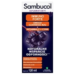 Sambucol Immuno Forte syrop ze składnikami wspomagającymi odporność, 120 ml