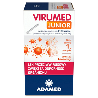 Virumed Junior 312,5 mg/ml, proszek do sporządzania zawiesiny doustnej, 60 ml