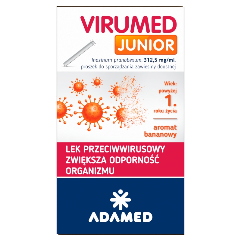 Virumed Junior 312,5 mg/ml proszek do sporządzania zawiesiny doustnej, 60 ml