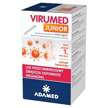 Virumed Junior 312,5 mg/ml, proszek do sporządzania zawiesiny doustnej, 60 ml