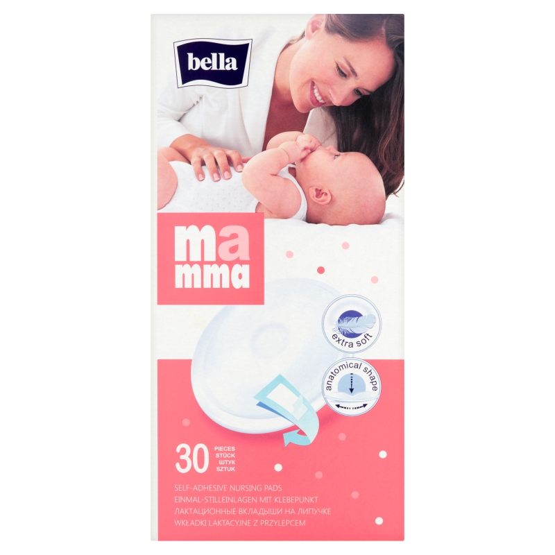 Wkładki laktacyjne BELLA MAMMA  z przylepcem, 30 szt.
