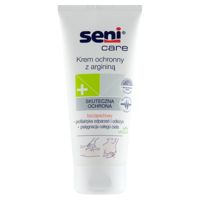 Seni Care krem ochronny z argininą w profilaktyce odleżyn i odparzeń, 200 ml