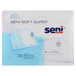 Seni Soft podkłady higieniczne, 90 x 170 cm, 30 szt.