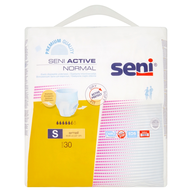  Seni Active Normal majtki chłonne rozmiar S, 30 szt.