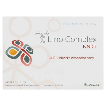 Lino Complex NNKT, kapsułki z olejem lnianym, 60 szt.