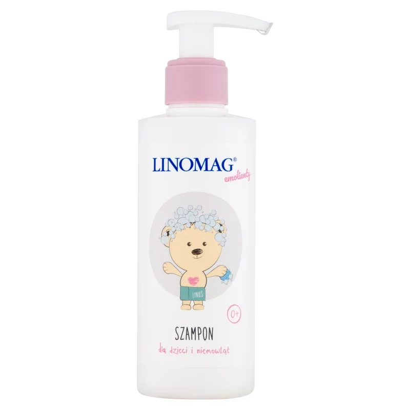 Linomag szampon do skóry wrażliwej suchej i alergicznej dla dzieci i niemowląt, 200 ml